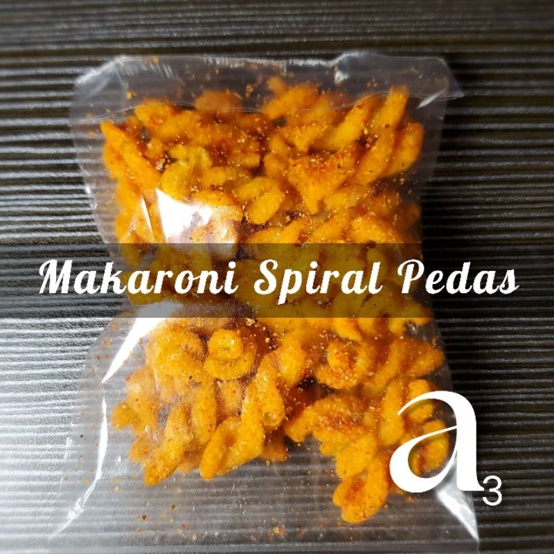

[WA3] Makaroni Spiral Pedas, Cemilan Snack Serba 3000 Waroenk A3