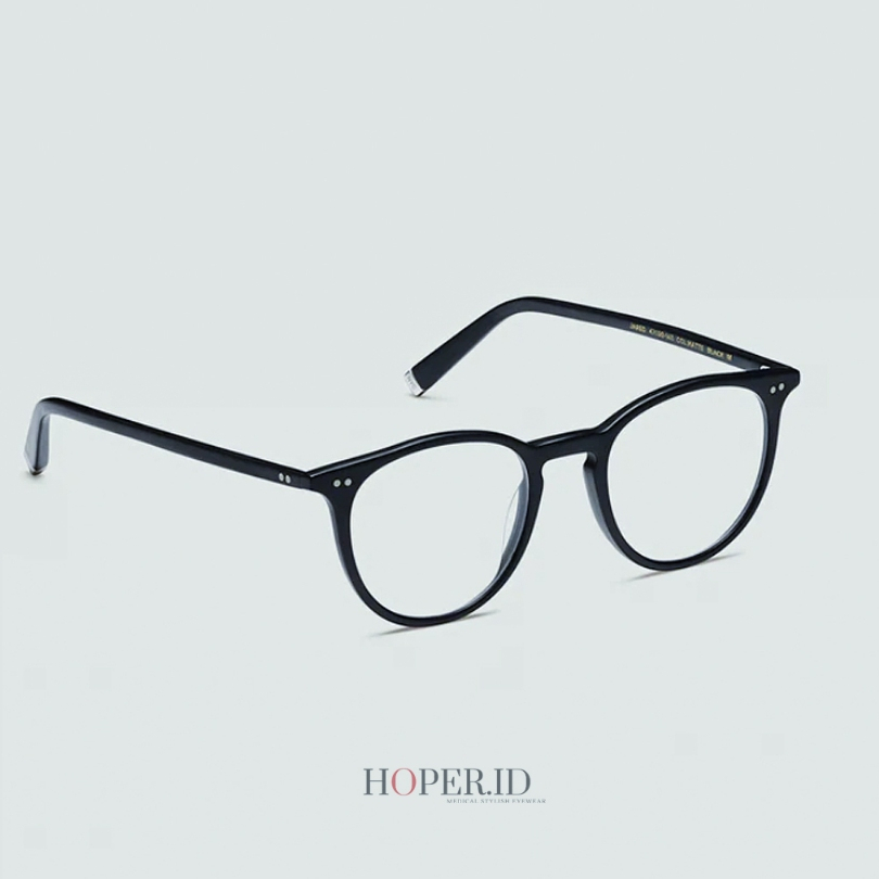 𝐇𝐨𝐩𝐞𝐫 - Frame Kacamata Jared Lensa Normal, Minus, Plus, Cylinder - Frame Kacamata Moscot 125 Premium