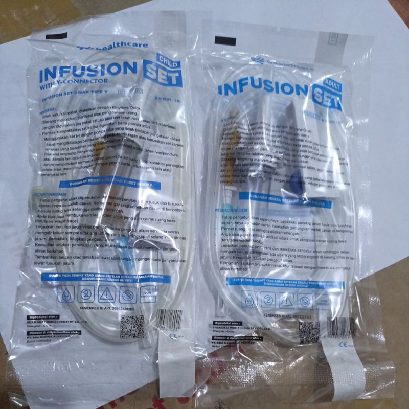 Infus set TYPE Y Healtcare / Infuset Type Y onehealt