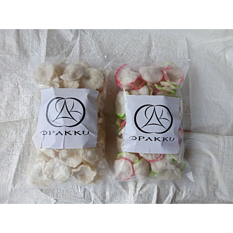 

COD Kerupuk Opak’ku 200g – Renyah Gurih / Mix Warna + Putih / Tanpa Minyak / Snack Jadul Kekinian / Camilan Enak Halal & Sehat / Kerupuk Kering Tradisional