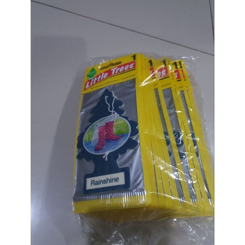 parfum mobil little trees rainshine original usa pewangi mobil little trees