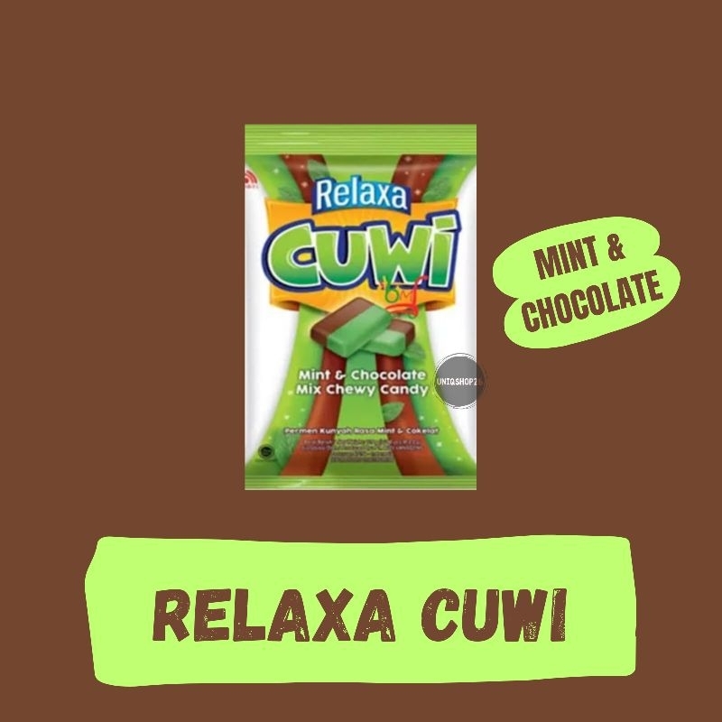 

Relaxa Cuwi Mint & Chocolate Mix Isi 50 Pcs