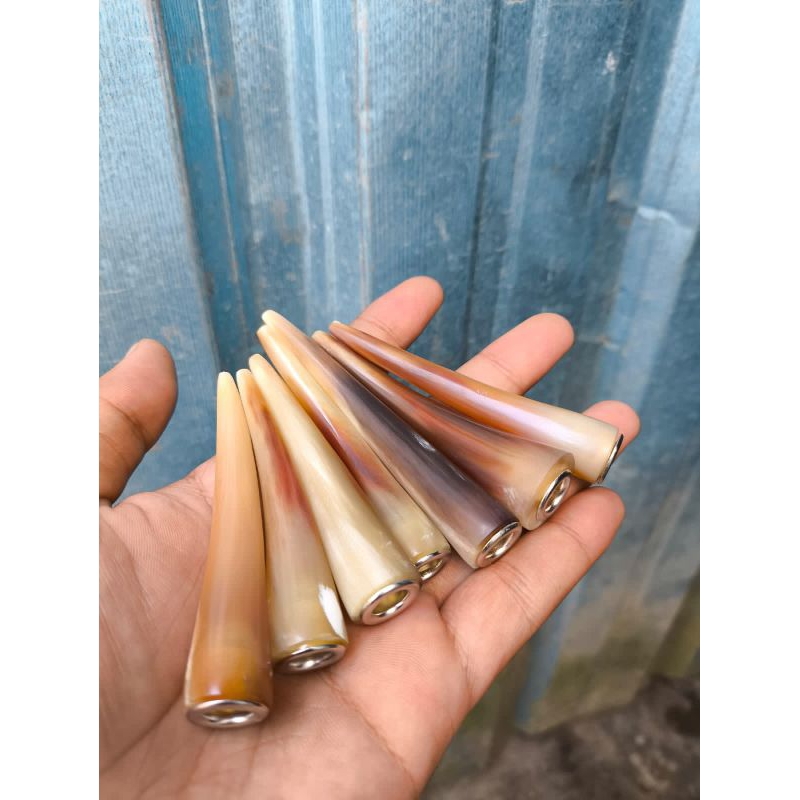 sedotan once pipa rokok tanduk kambing mungil panjang 6cm