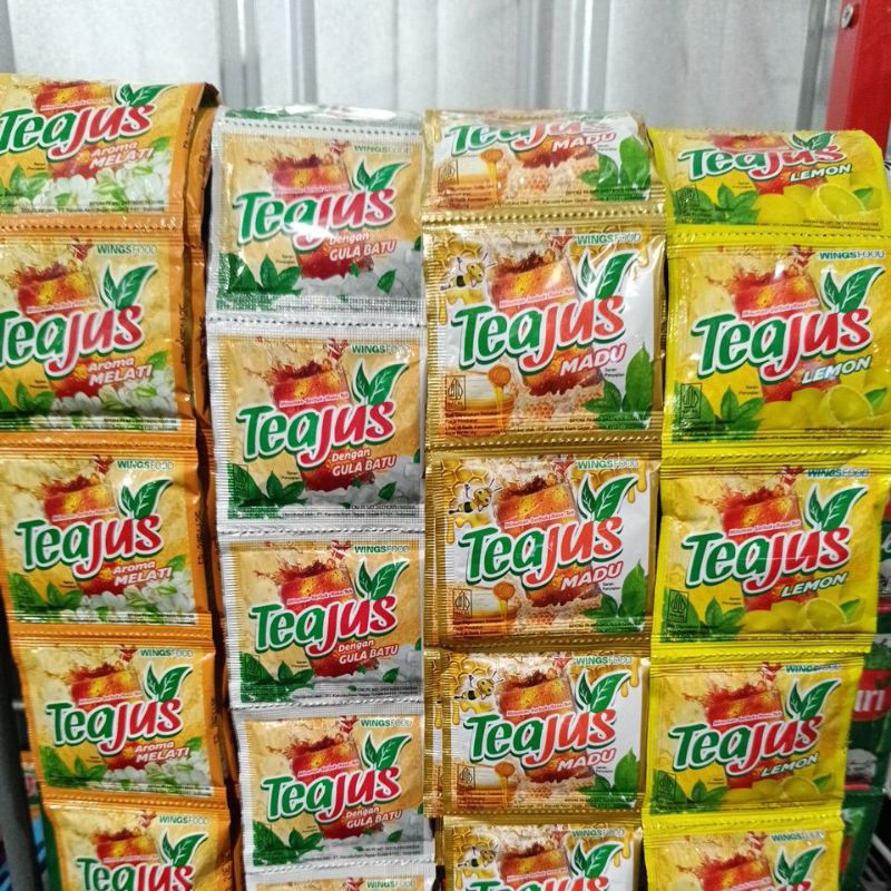 

TEAJUS minuman serbuk 1 renteng 10pcs
