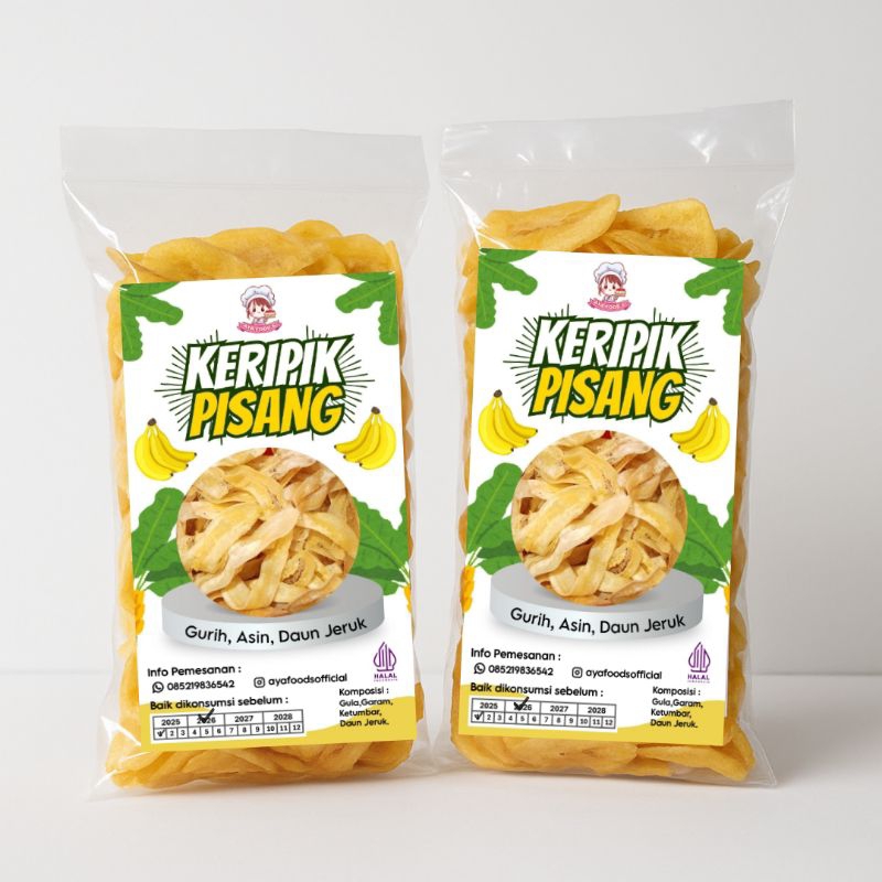 

KERIPIK PISANG (BANANA CHIPS) VIRAL