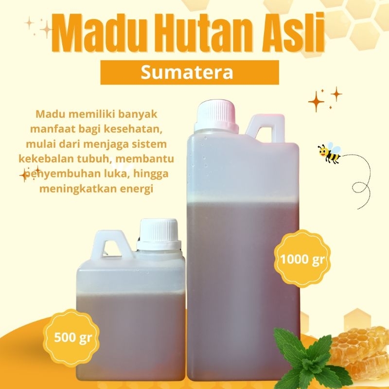 

Madu Hutan Asli Sumatera Madu Lebah 1 Kg