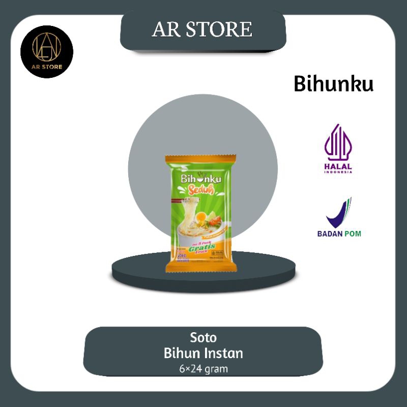 

Bihunku Seduh Bihun Instan Soto Ayam 6 x 24 g