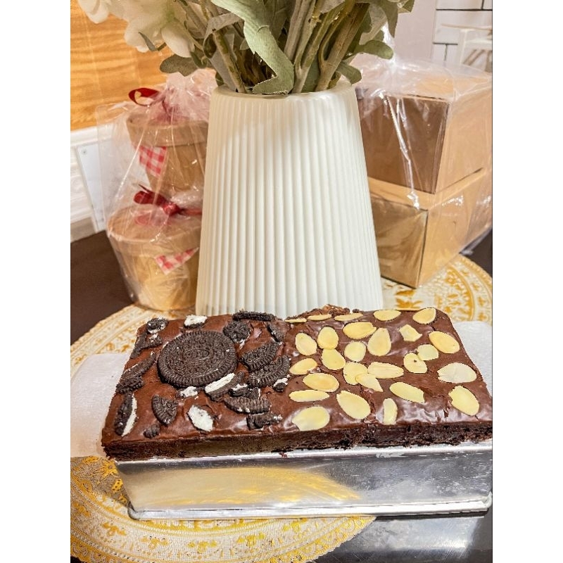 

Fudgy Brownies mix Toping ,20*10