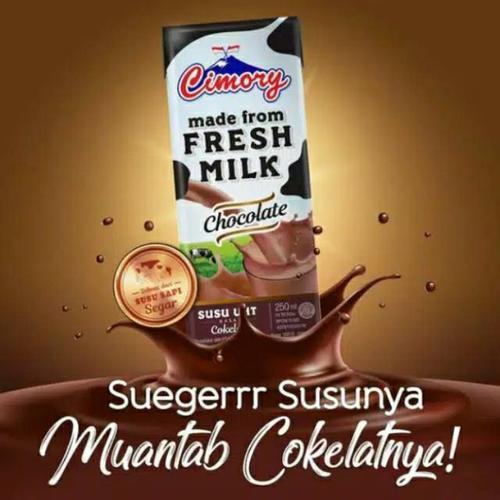 

Cimory freshmilk UHT Susu Cimory Coklat 250 ml