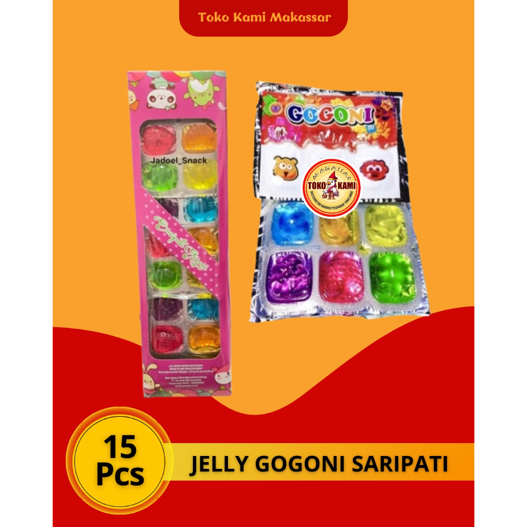 

Jelly Gogoni Saripati (15Pcs @25gr) BPOM