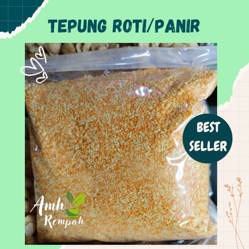 

Tepung Roti, Tepung Panir kasar kamasan 500gram