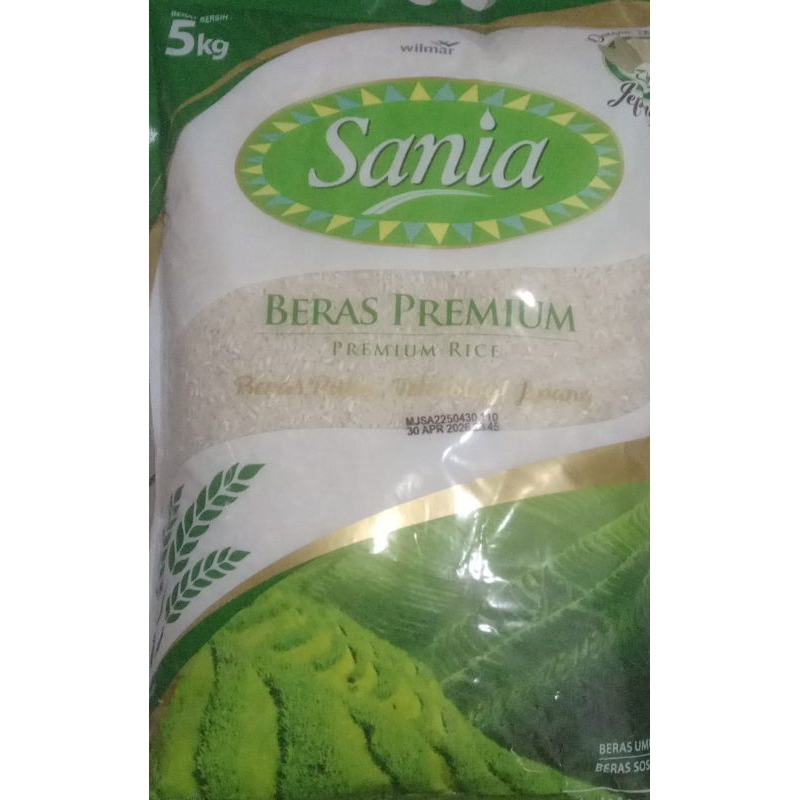 

Beras Premium Kemasan Sania 5kg