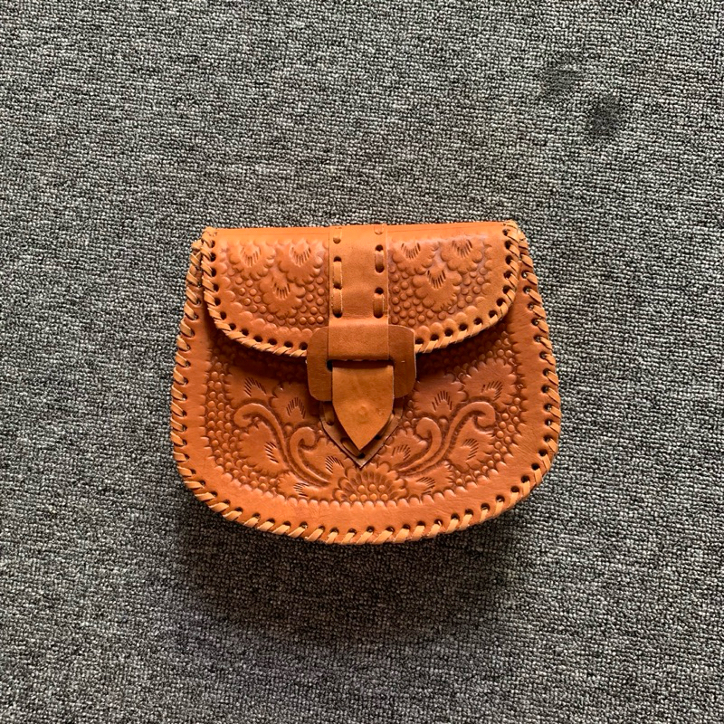 Tas kulit handmade / tas kulit jogja / tas wanita