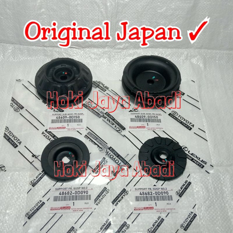Karet support Shock breaker shockbreaker depan + tatakan support All new Vios Gen3 Gen 3 New Yaris