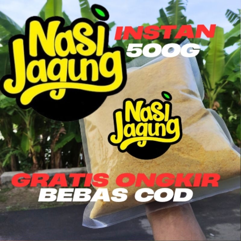 

NASI JAGUNG AMPOK ORGANIK INSTAN 500G - BAIK UNTUK DARAH TINGGI/DIET/DIABETES