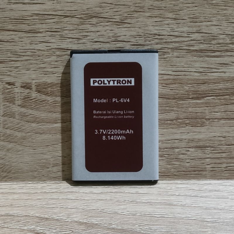 Baterai Batre Polytron Candybar C24E C285 PL-6V4 Original Battery Batrai Hp
