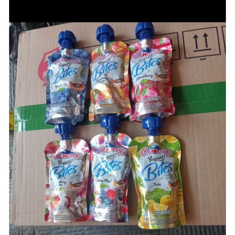 

cimory yogurt squezze bites 120 g