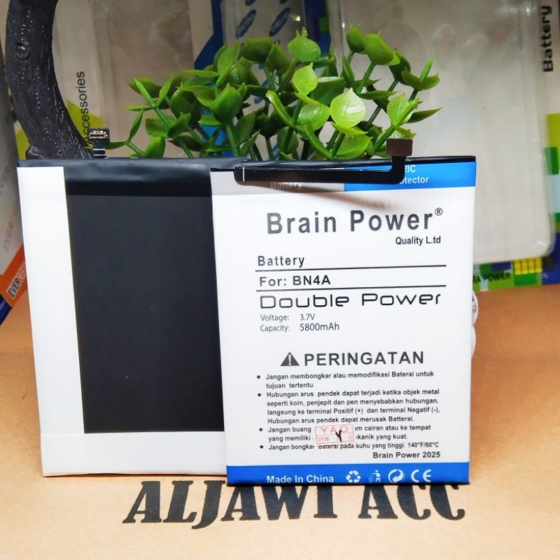 Baterai Batre Battery Hp Xiaomi Redmi Note 7 / 7 Pro BN4A BN-4A Double Power Battery BP