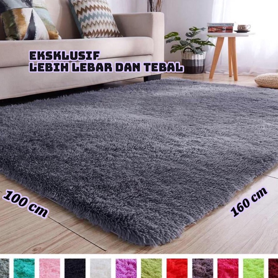 KARPET BULU RASFUR PREMIUM LEBIH PANJANG DAN TEBAL