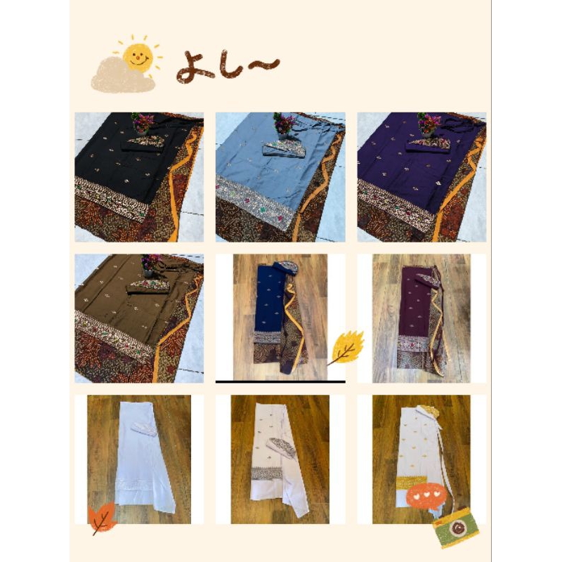 Setelan Kamben+Udeng setengah jadi BATIK