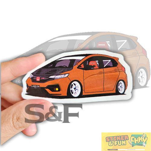 

Stiker Sticker Vinyl Laminasi HONDA JAZZ GK5 Vol 5