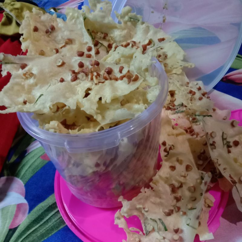

REMPEYEK PEYEK TOPLES 2L/5L/10L ,KRUNCY DAN GURIH,HARGA SPESIAL UNTUK SEMUA RASA