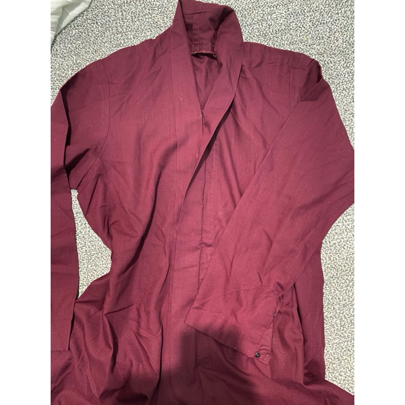 prelov atasan wanita warna maroon