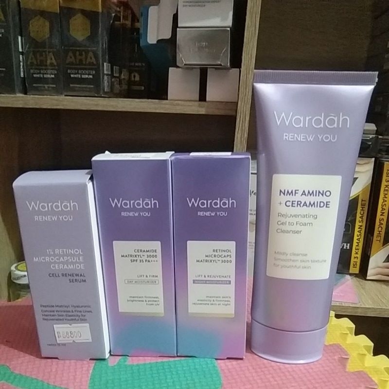 WARDAH RENEW YOU SERIES SKINCARE