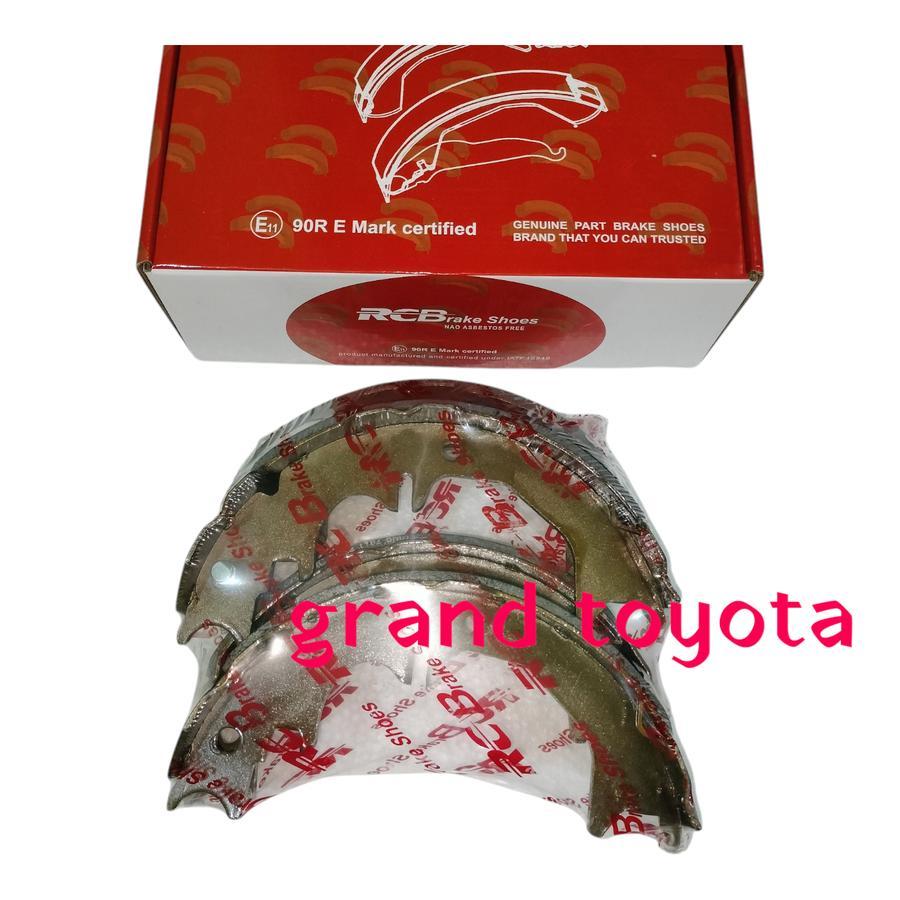 Kampas Rem Tangan Fortuner VRZ SRZ RCB Harga set (4pcs)