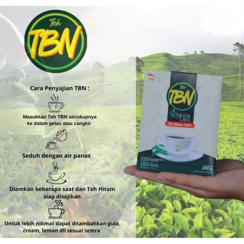 

Teh TBN Teh hitam 100%/Black tea original Nasa