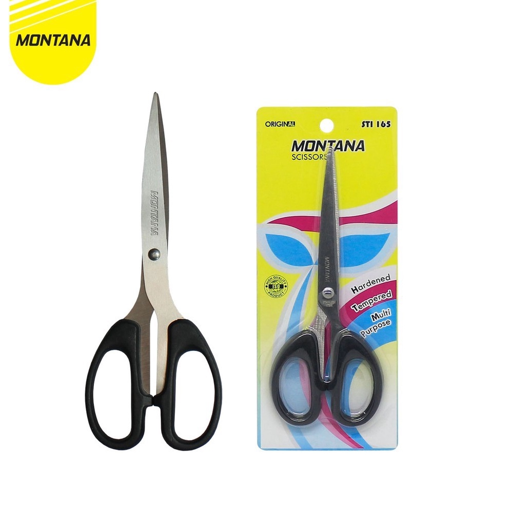 

Paling dicari MONTANA Scissors Gunting Stainless Steel Multipurpose Kuat Tajam Anti Karat STI165Retail