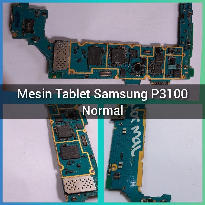 Mesin Mainboard Tablet Samsung P3100 Normal Tested