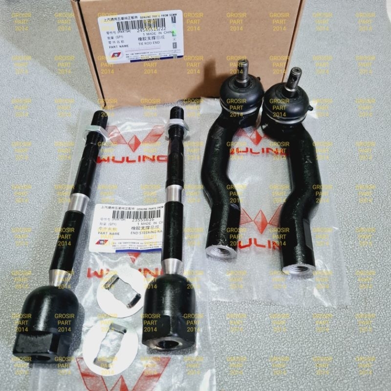 LONG TIE ROD+ TIE ROD WULING CONFERO ORIGINAL 4PCS