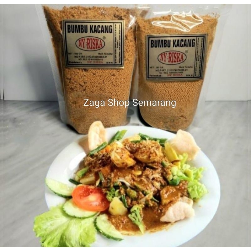 

Bumbu Gado - Gado Ny Riska Enak Kering Lezat ECO Asli Semarang 250 gram dan 509 gram