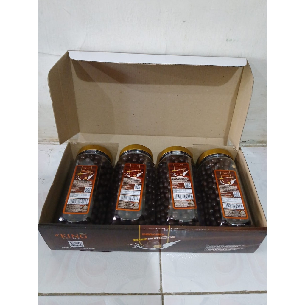 

1 Toples(250 gram) megabol coklat d'King