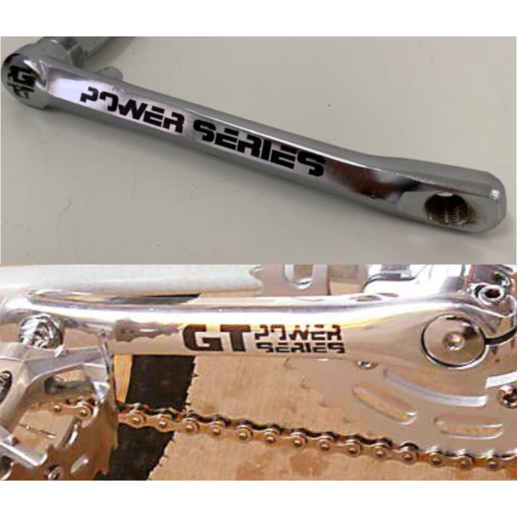 decals replacement BMX Crank GT power series