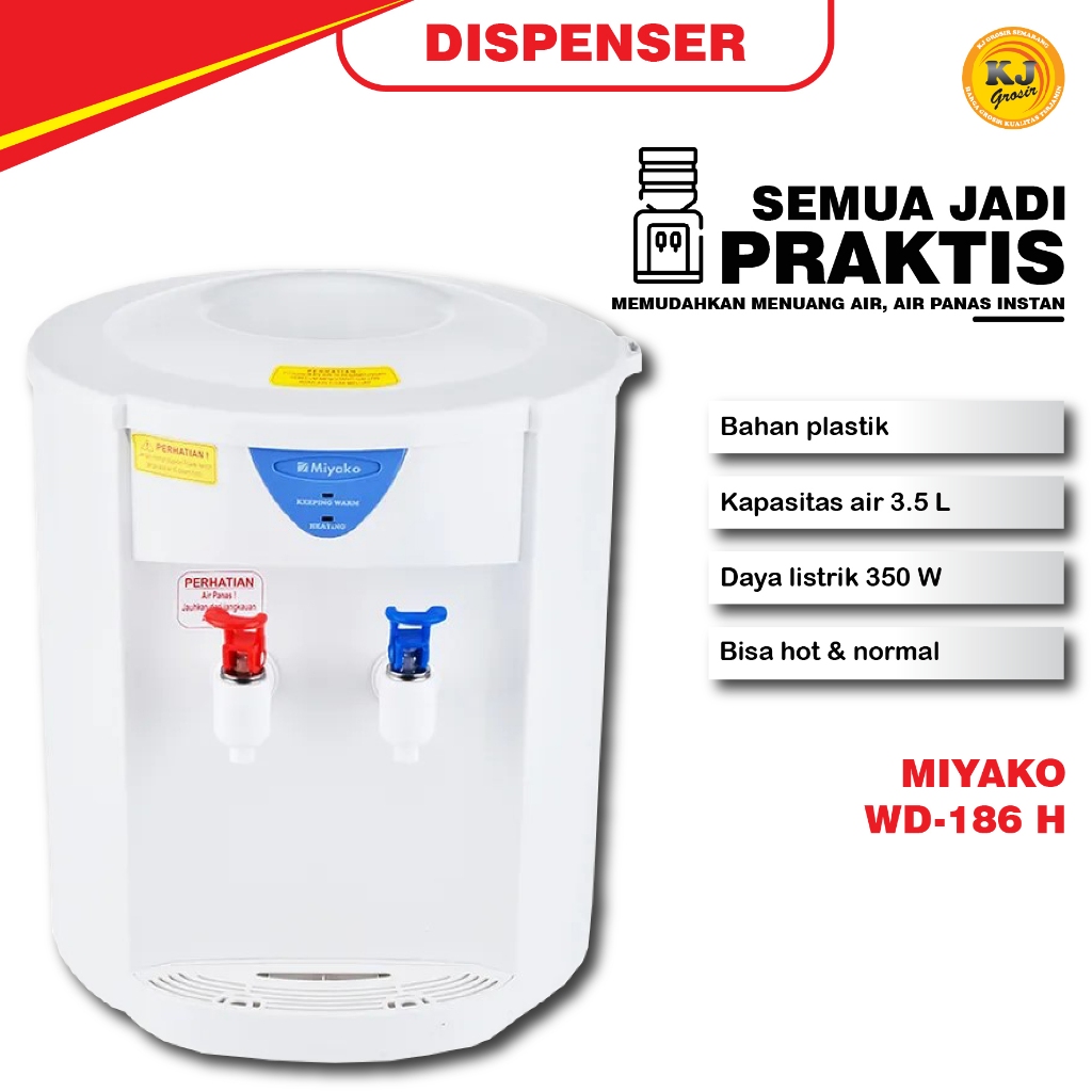 Miyako Dispenser WD-186 H Dispenser Air Miyako WD 186 H