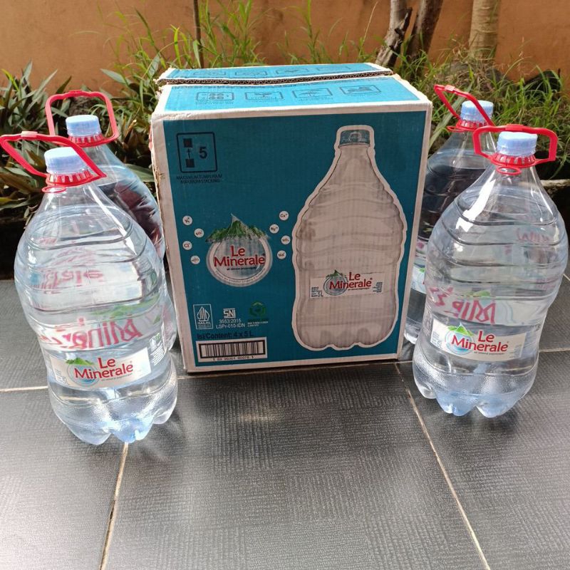 

LEMINERALE GALON 5LITER (1DUS @4GALON)