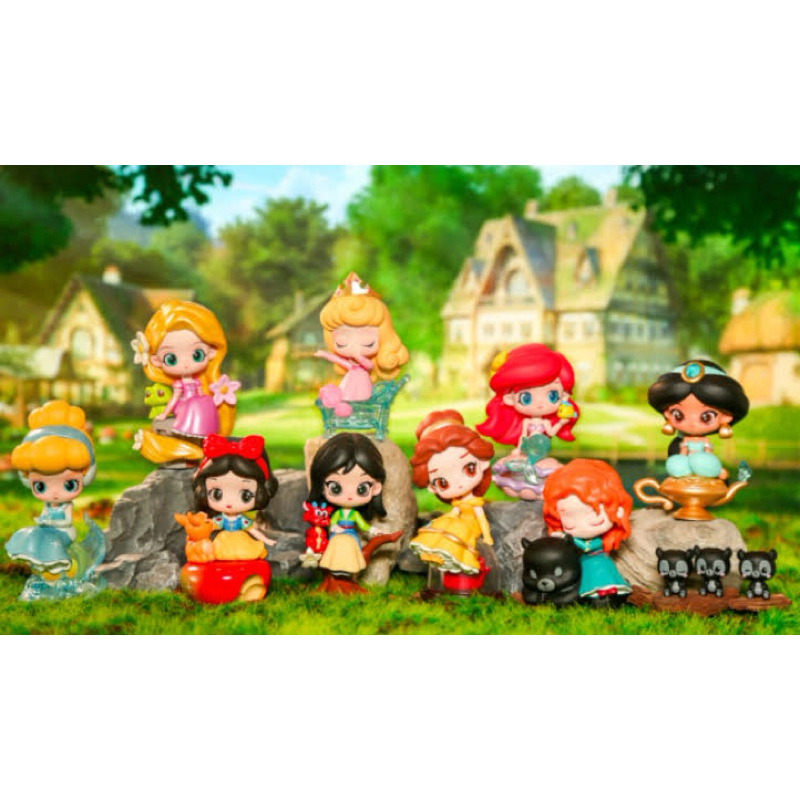 Miniso X Disney | Princess Fairy Tale Town Blind Box | Princess Cinderella