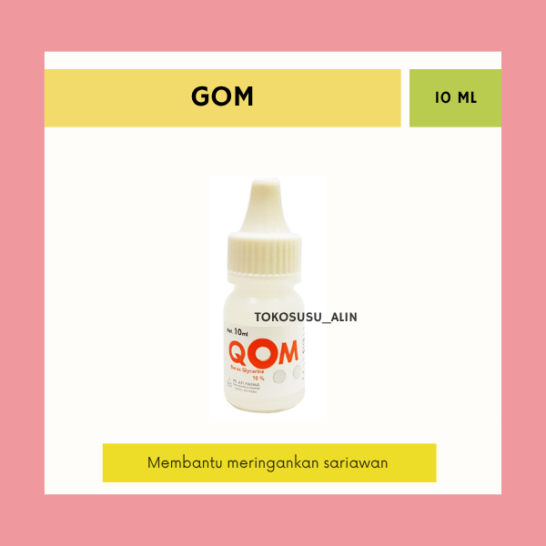 GOM 10 ML AFI FARMA / OBAT SARIAWAN ANAK & DEWASA
