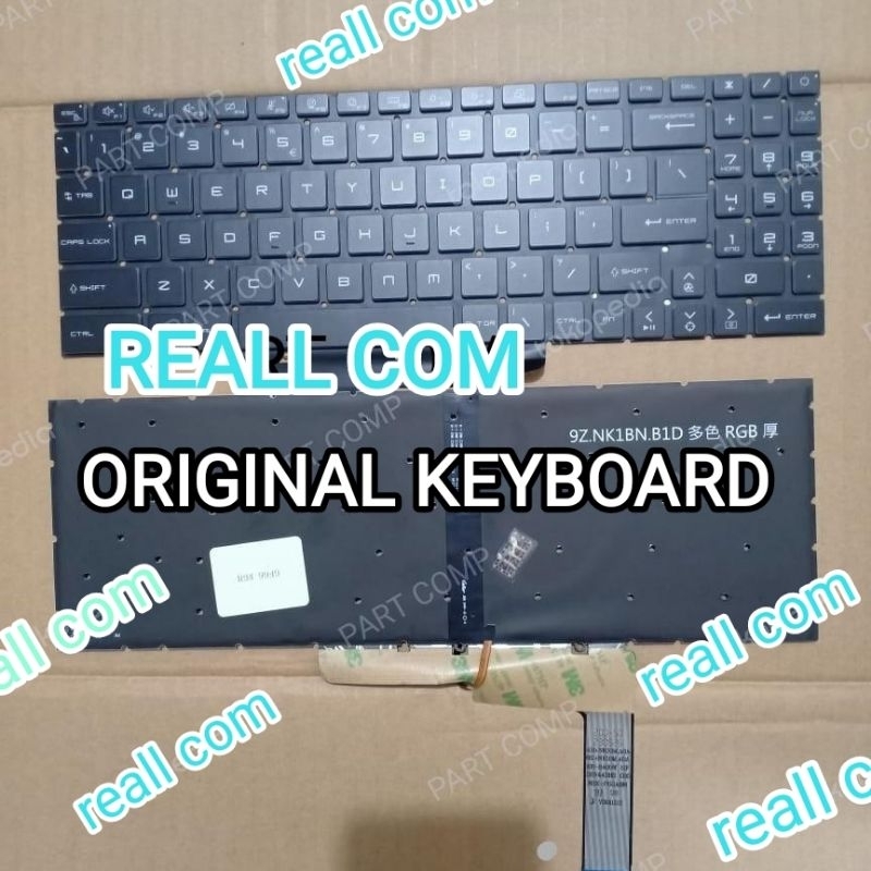 Keyboard Laptop MSI BRAVO 15 B5DD-046ID RYZEN 7-5800H Gaming