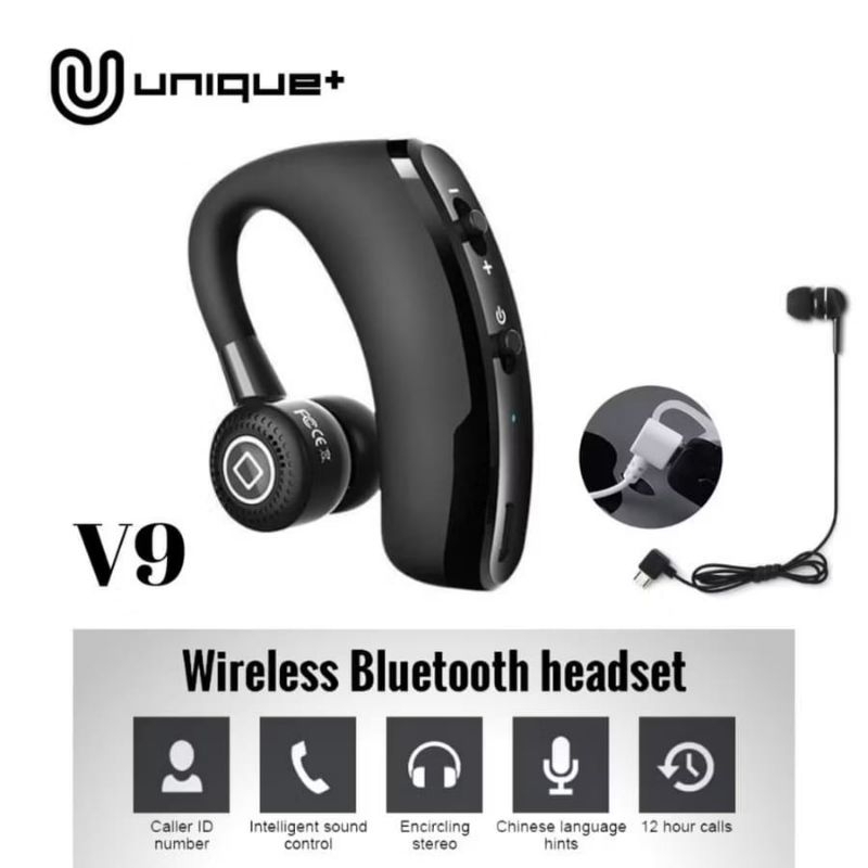 Headset Bluetooth Voyager V9 Legend Handsfree Bluetooth Plantronics