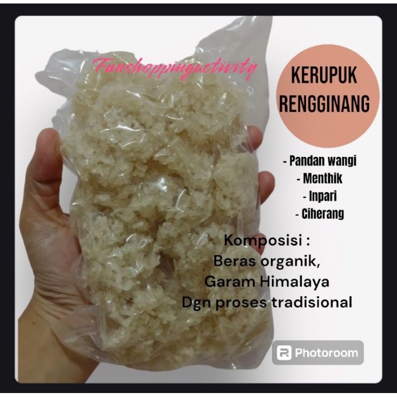 

KERUPUK RENGGINANG ORGANIK MENTAH