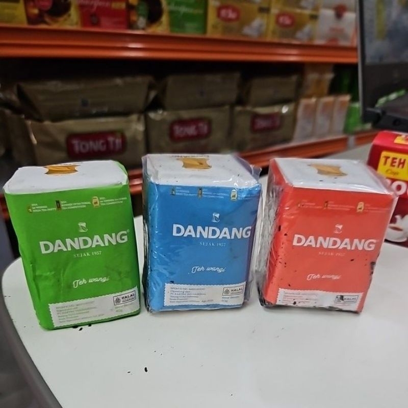

ED 05.26 PCS 40GR - TEH DANDANG SEDUH VARIAN HIJAU - BIRU - MERAH / TEH SEDUH