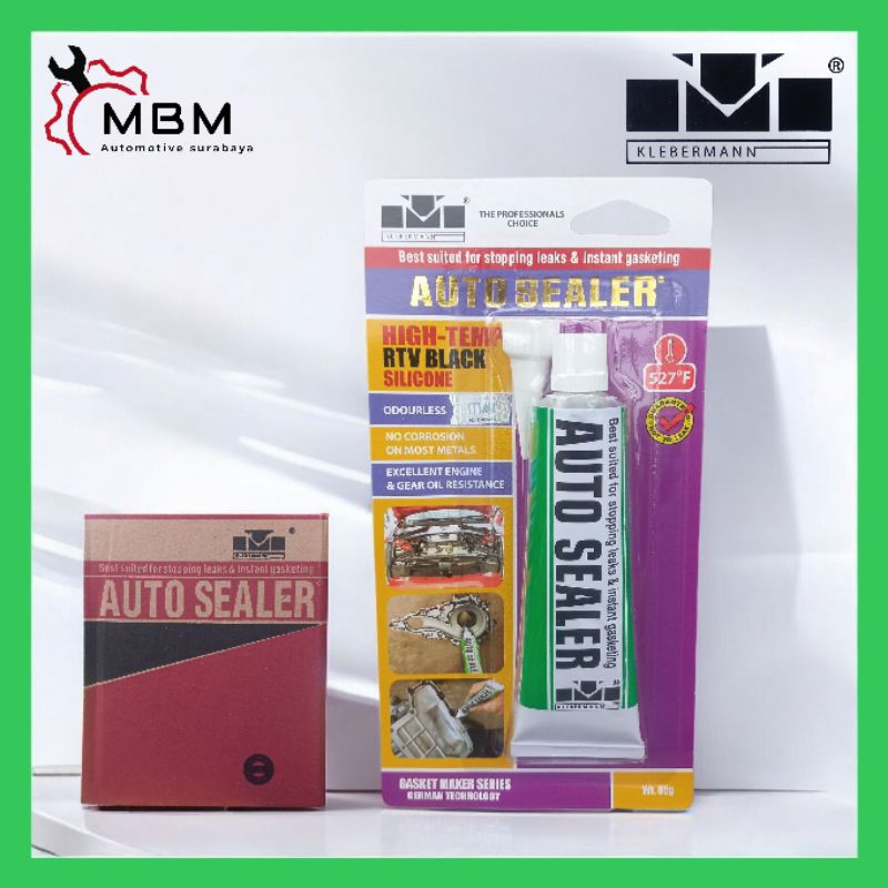 Kleberman Auto Sealer Hitam/Lem Auto Sealer Hitam