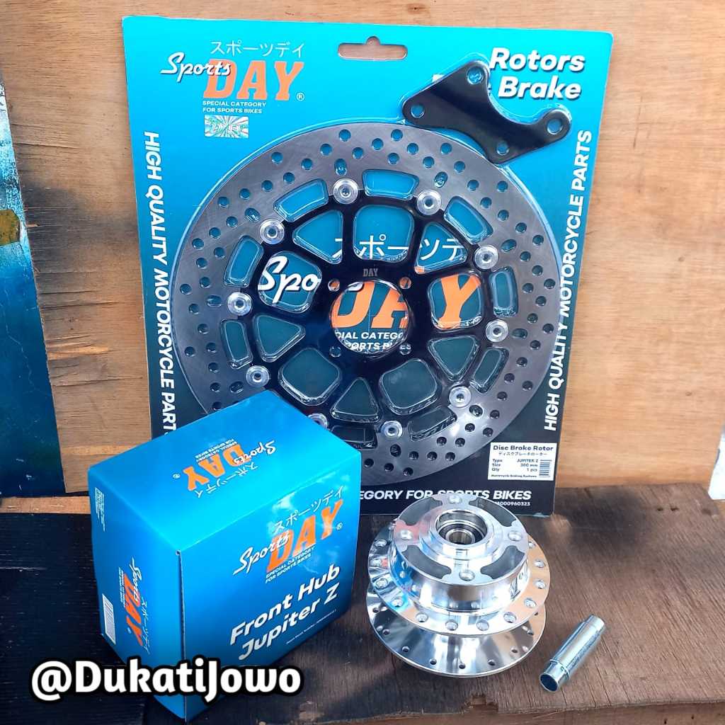 Tromol Depan Jupiter Z Set Piringan Cakram Depan 300mm Model Evo Sportsday