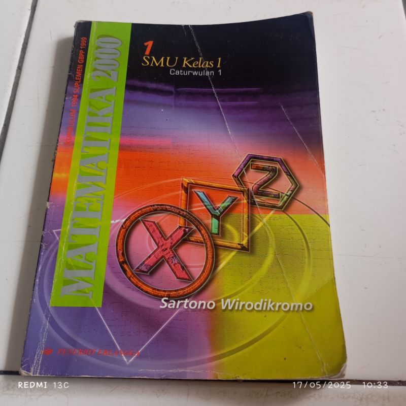 Buku MATEMATIKA 2000 SMU KLS SATU