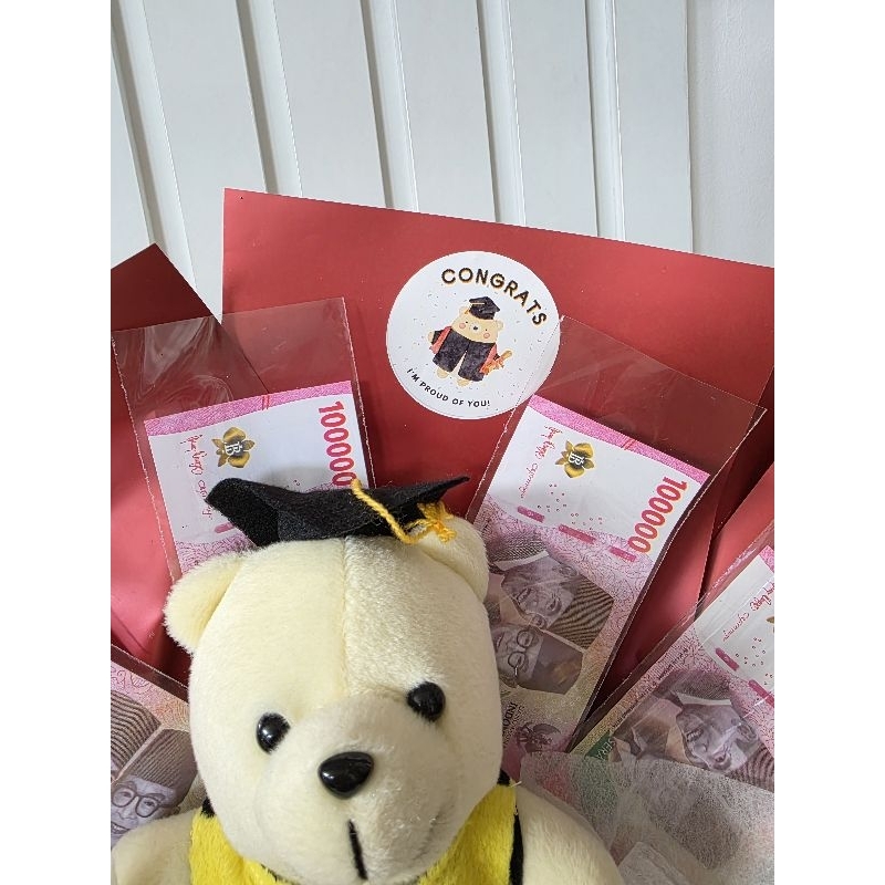 

Graduation Bouquet Stiker 3pc / Stiker graduation / stiker wisuda / stiker buket