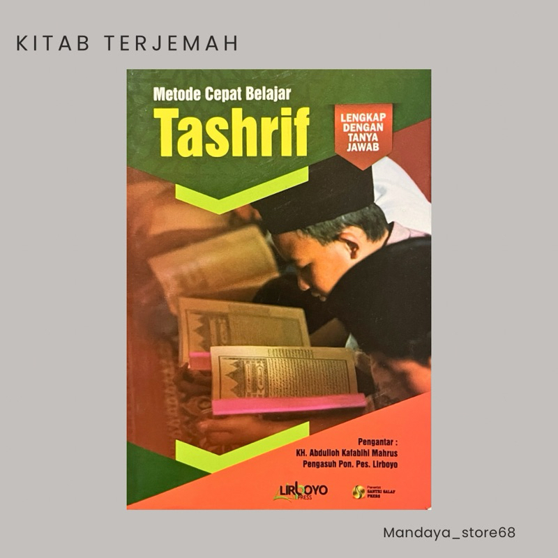 metode cepat belajar tashrif shorof tasrif sorof