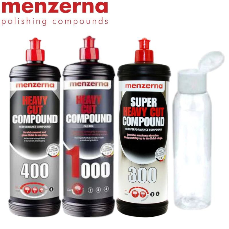 menzerna compound repack heavy cutting 1000 300 400 made in Germany - kompon poles mobil motor
